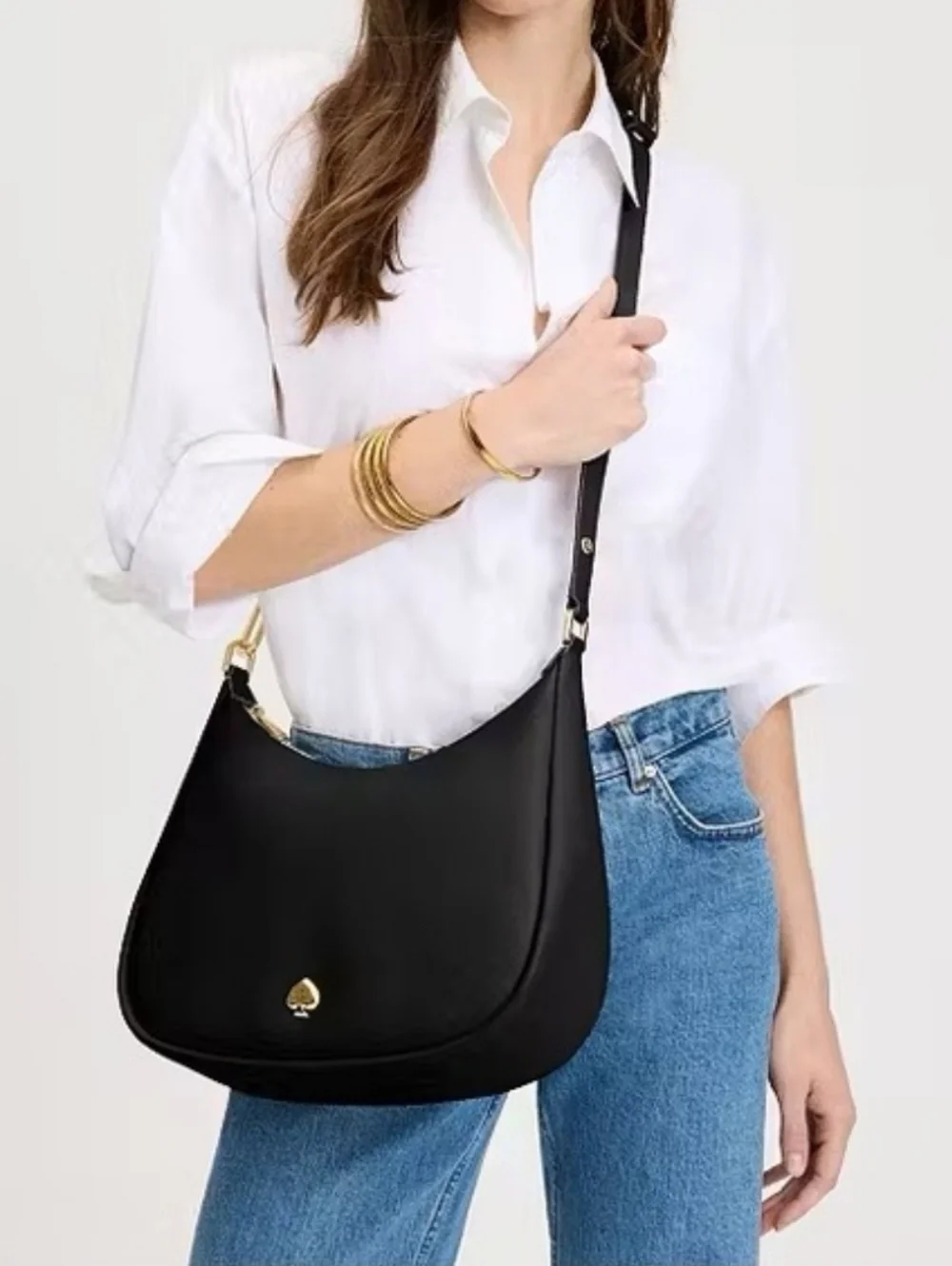 Kate Spade Kayla Large Shoulder Bag, Black